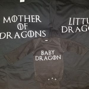 Game of thrones family shirts